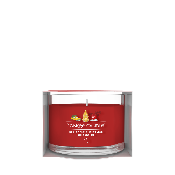 Yankee Candle Big Apple Christmas Glasvotivkerze 37g